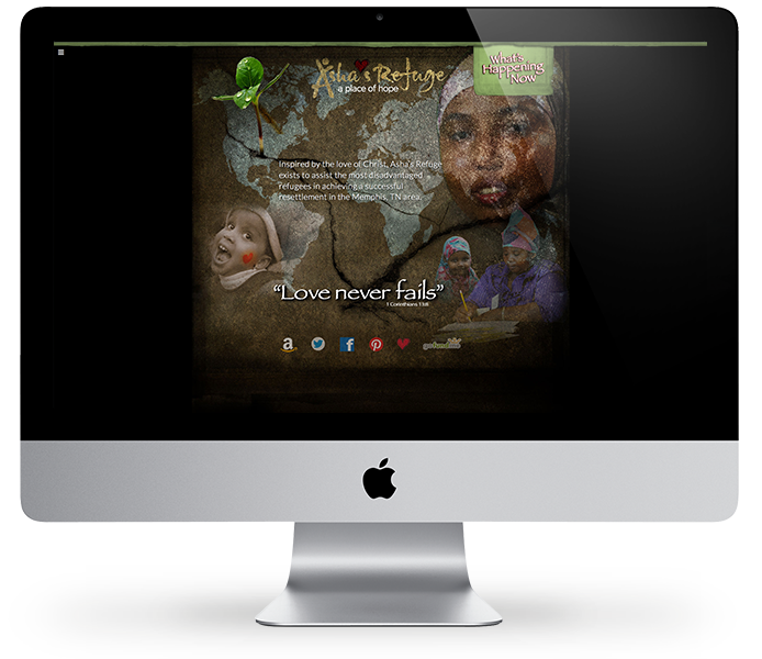 Asha's Refuge website